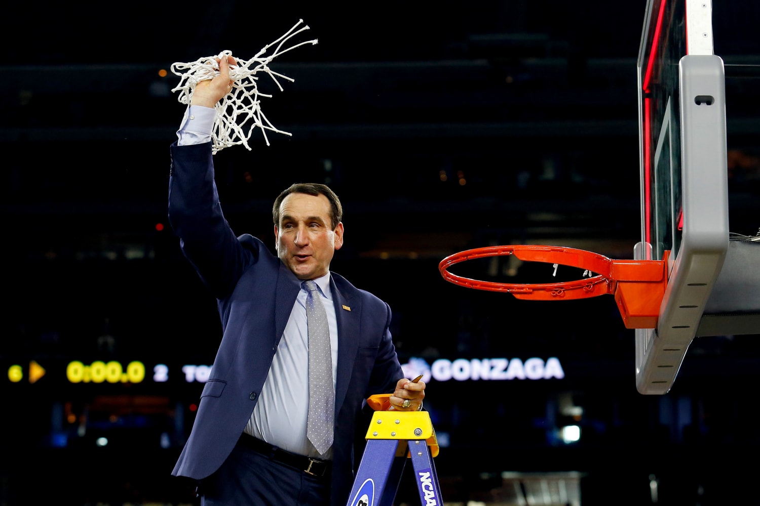 Duke basketball coach Mike Krzyzewski is looking forward to more time with  family after retirement