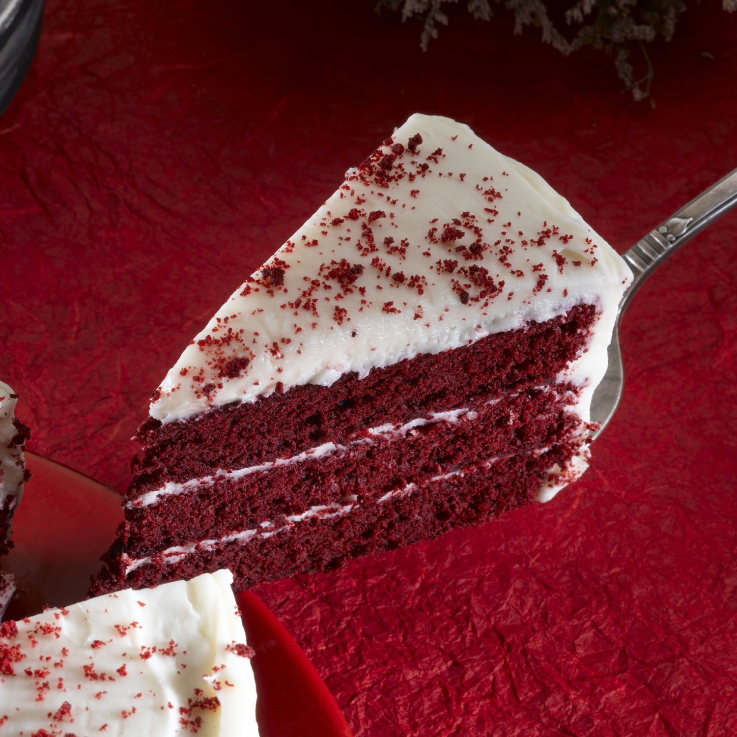 Red Velvet Cake with White Chocolate-Cream Cheese Frosting