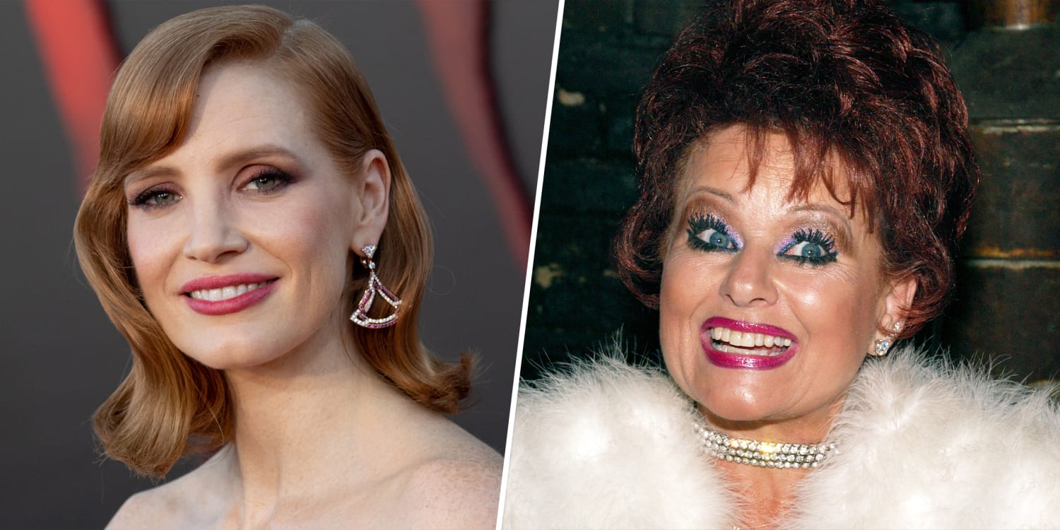 Jessica Chastain is unrecognizable as Tammy Faye Bakker in new film