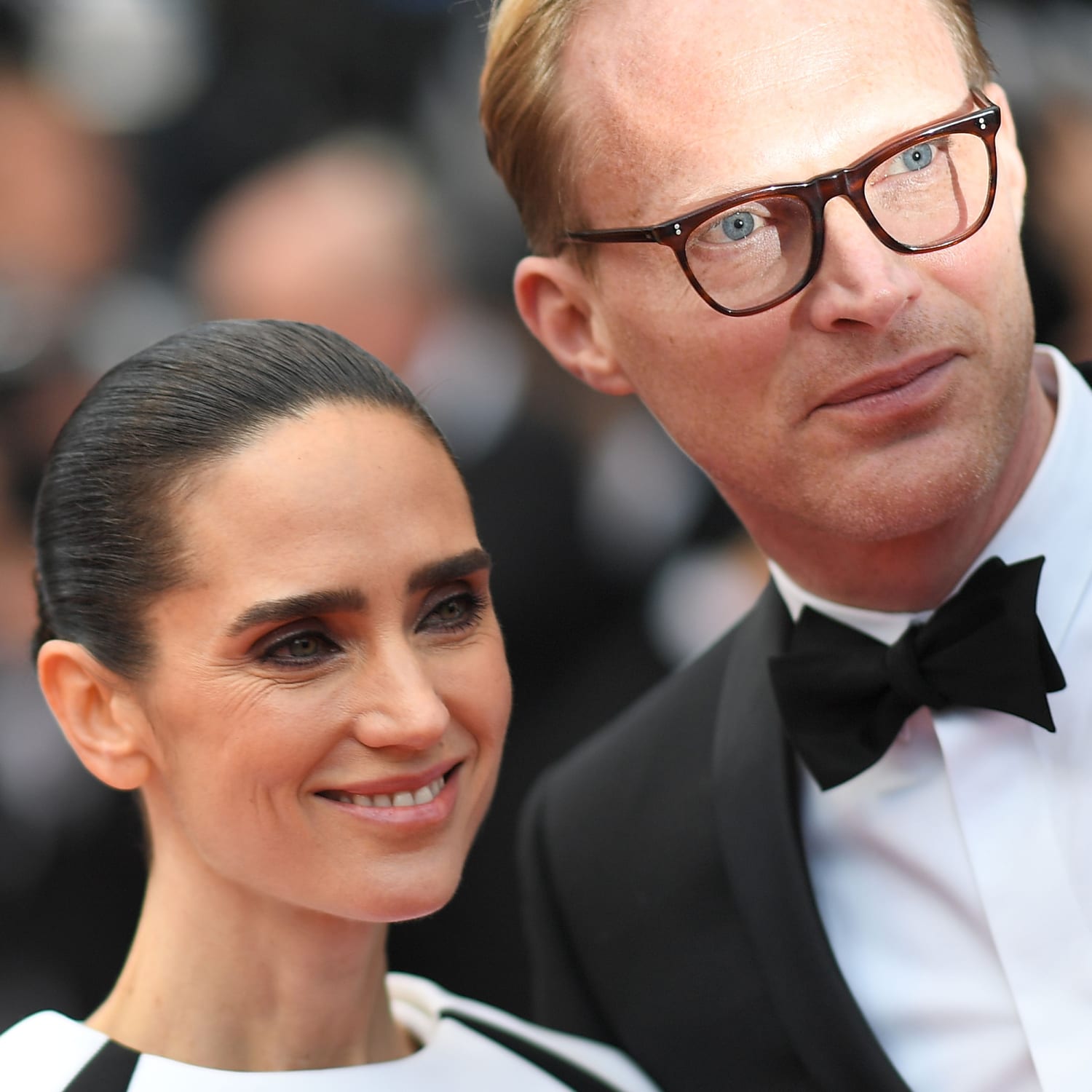 Jennifer Connelly Paul Bettany Daughter Agnes Editorial Stock