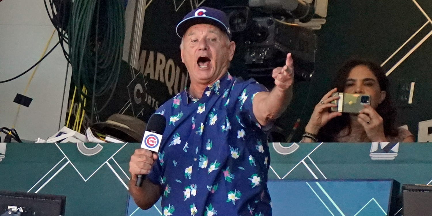 Bill Murray debuts Chicago Cubs-themed golf wear - ABC7 Chicago