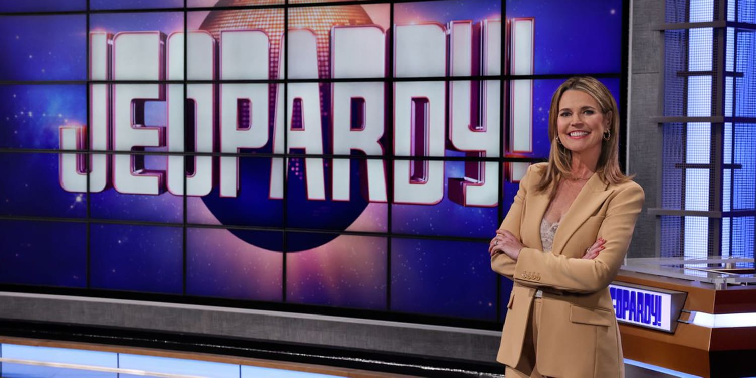 Savannah Guthrie Shares How She Prepared To Guest Host Jeopardy