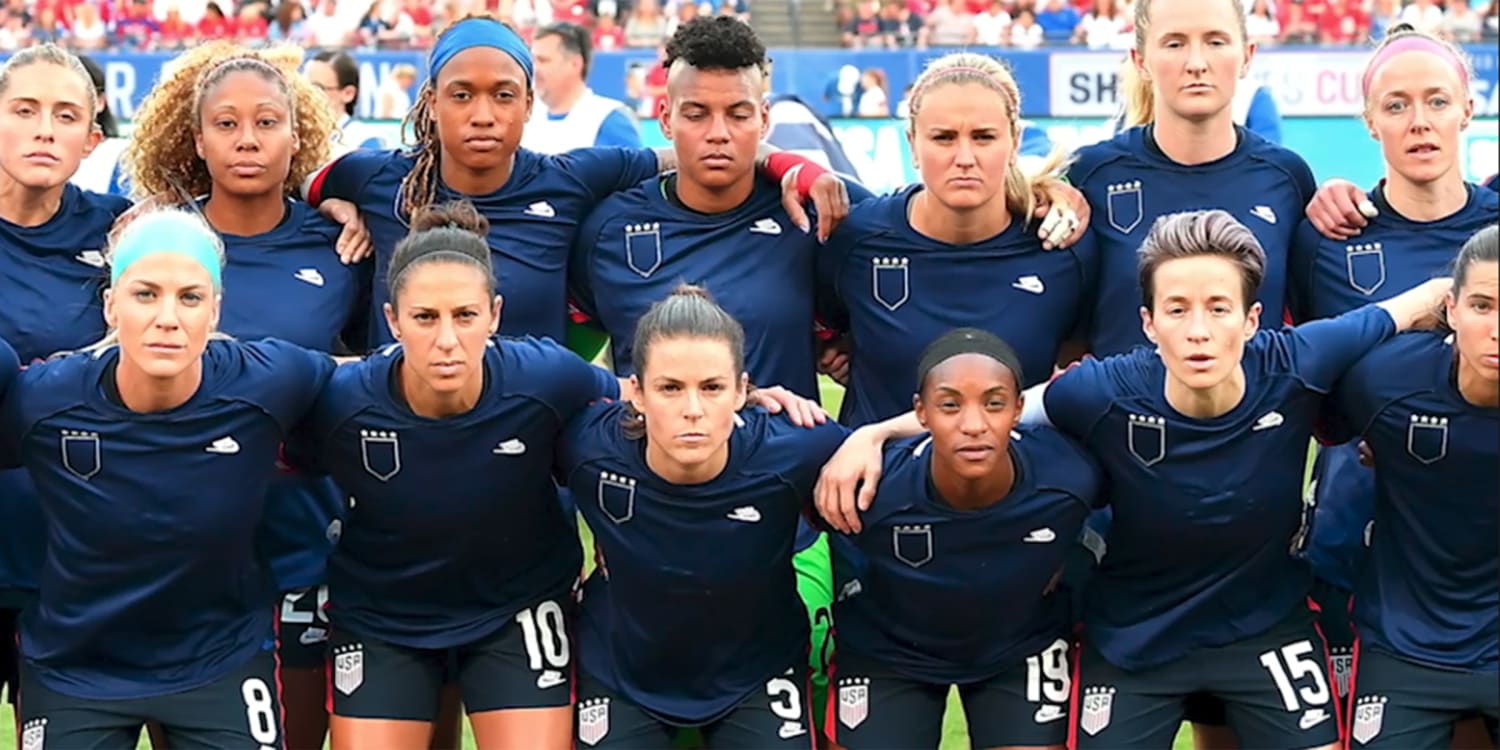 U.S. women's soccer team plays first World Cup since winning equal pay  battle - CBS News