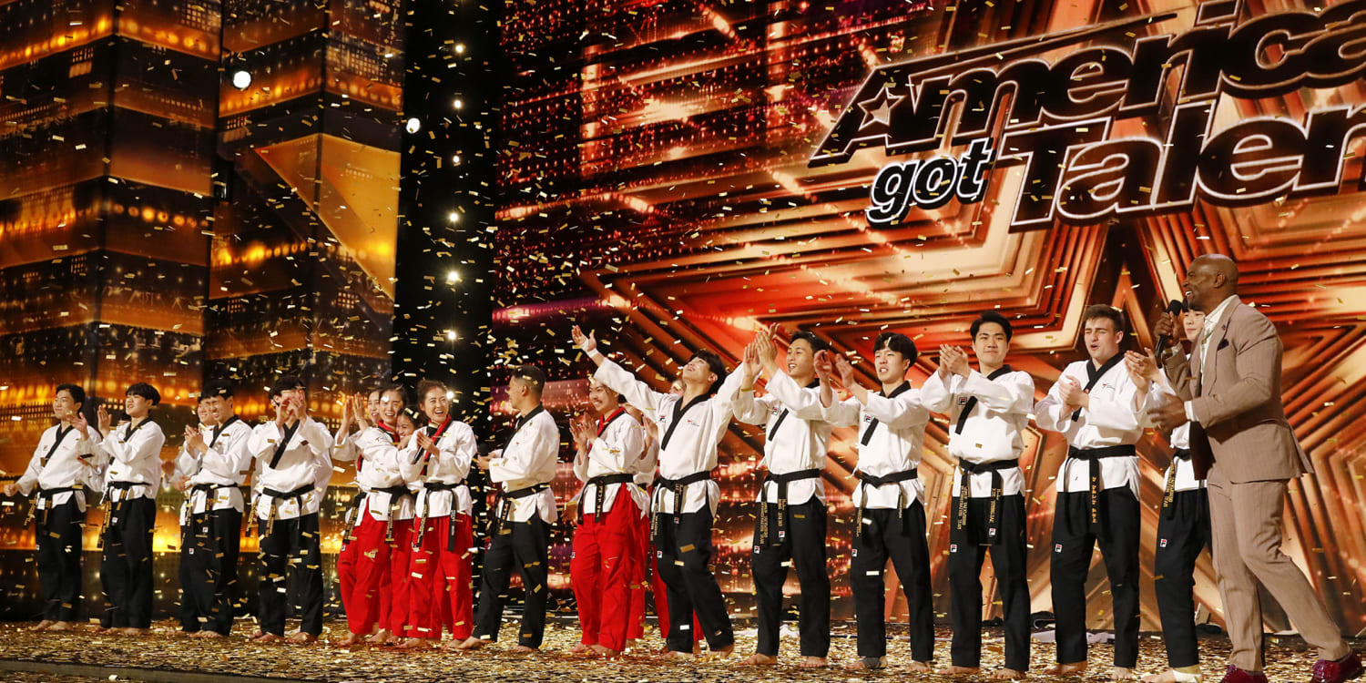 Taekwondo Team Earns Agt Golden Buzzer