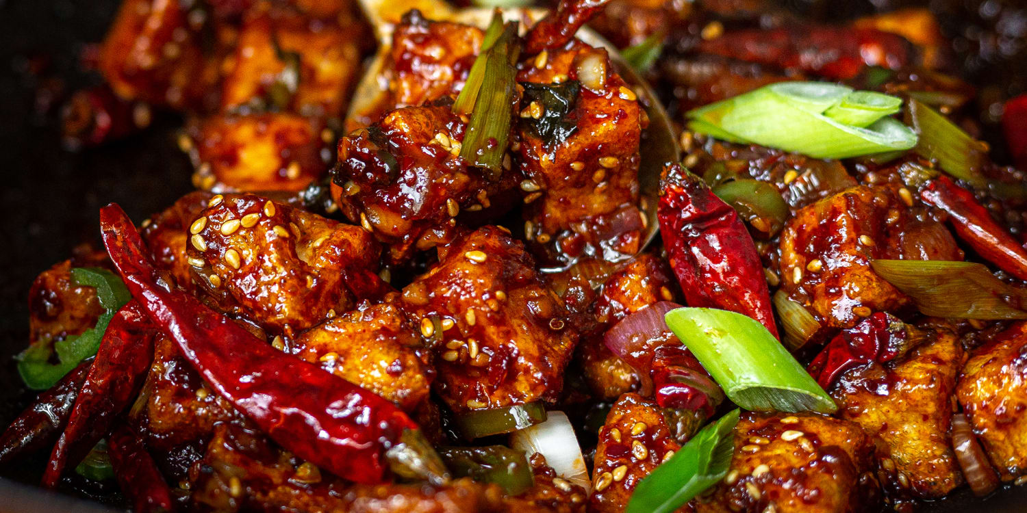 The Korean Vegan's Spicy & Crunchy Garlic Tofu (Kkanpoong Tofu) Recipe-image