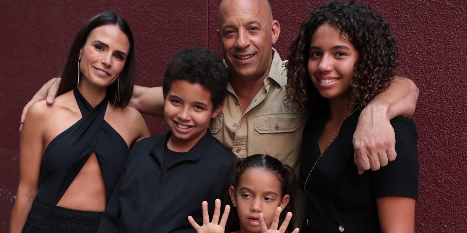 Vin Diesel&#39;s kids join &#39;Fast &amp; Furious&#39; stars at &#39;F9&#39; screening