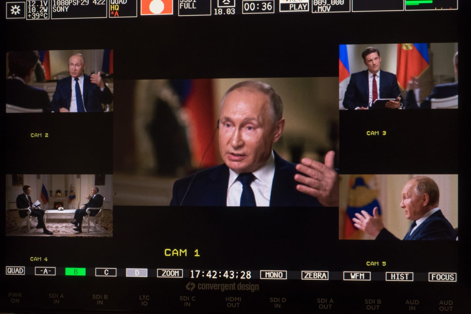 Full transcript of exclusive Putin interview with NBC News Keir Simmons pic image