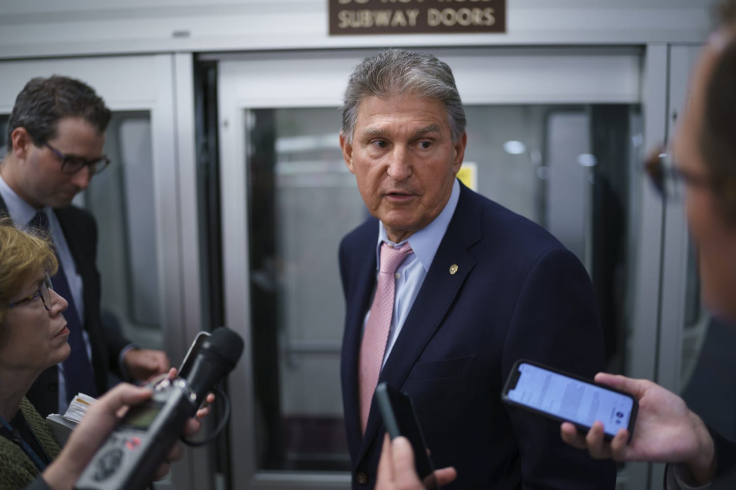 Joe Manchin says he will oppose a $3.5 trillion budget bill