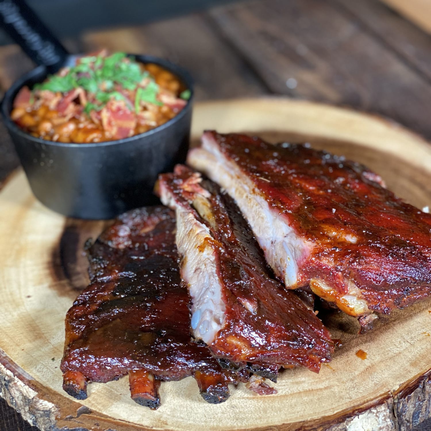 Peach Glazed Barbecue Ribs Recipe