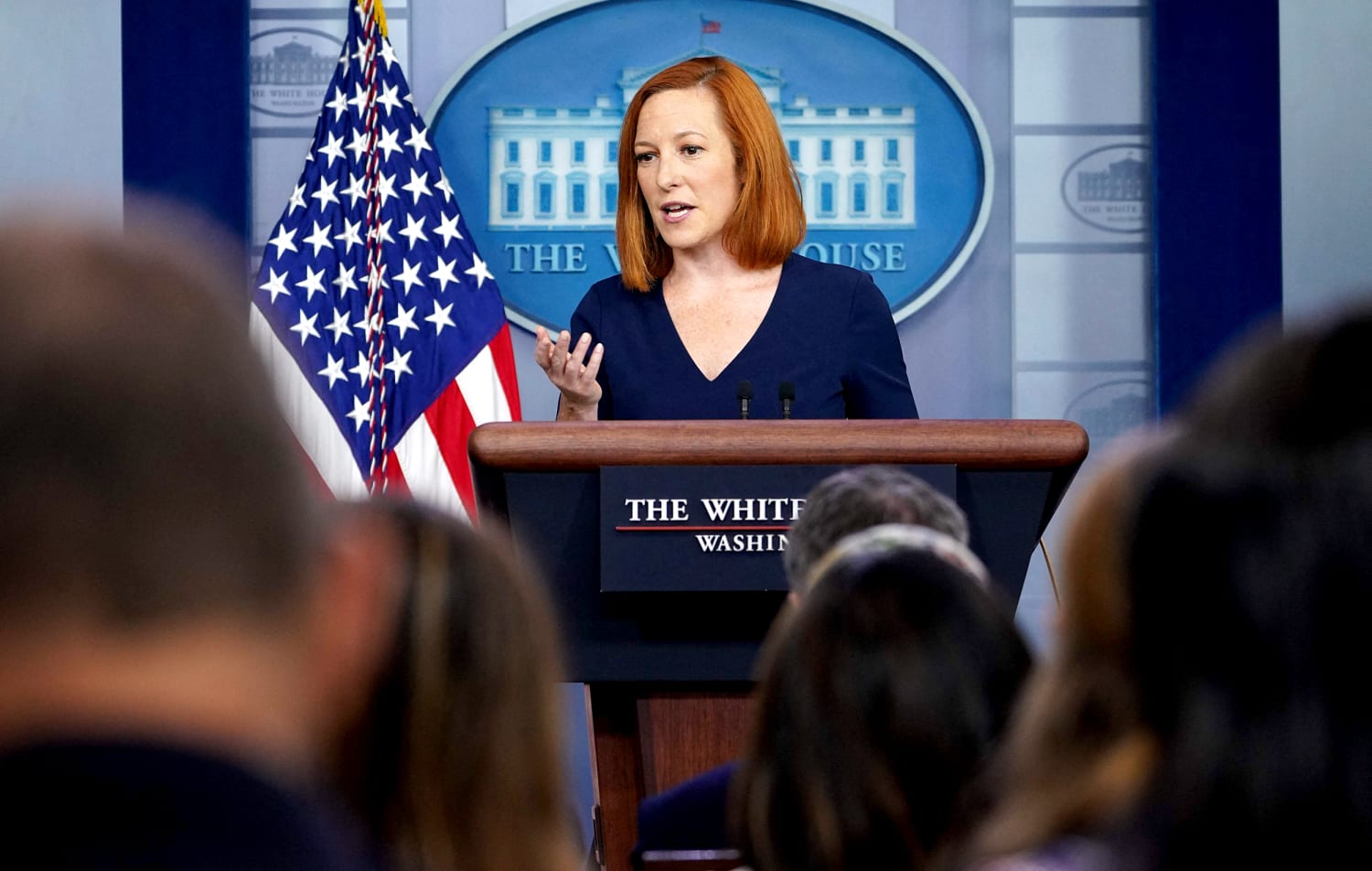 White House press secretary Jen Psaki tests positive for Covid