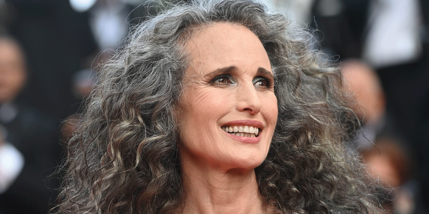 Andie MacDowell, Jodie Foster highlight gray hair on red carpet