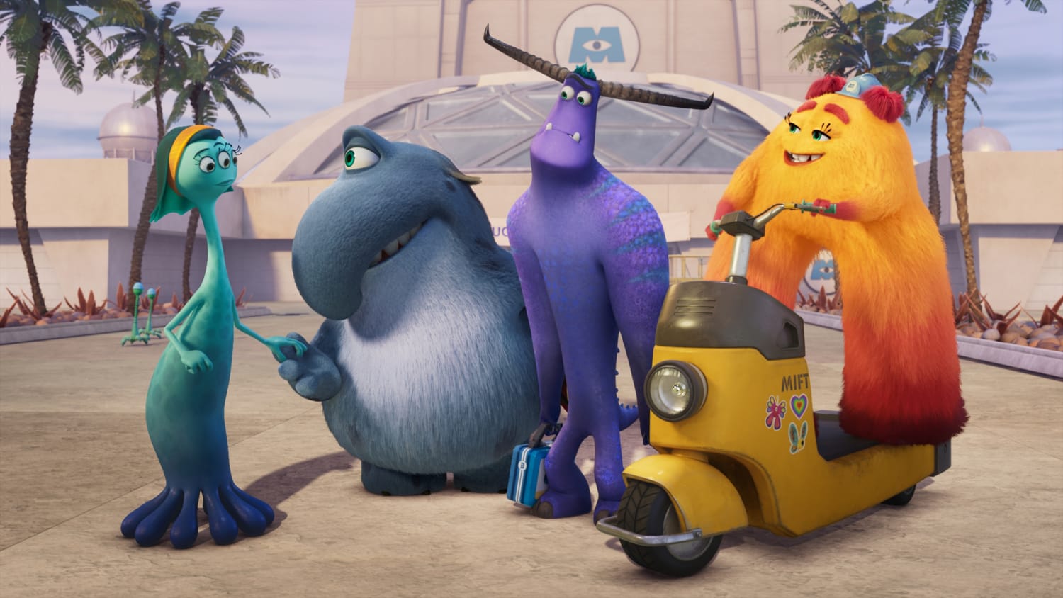 First-look character images from Pixar's Monsters, Inc. sequel series  Monsters at Work