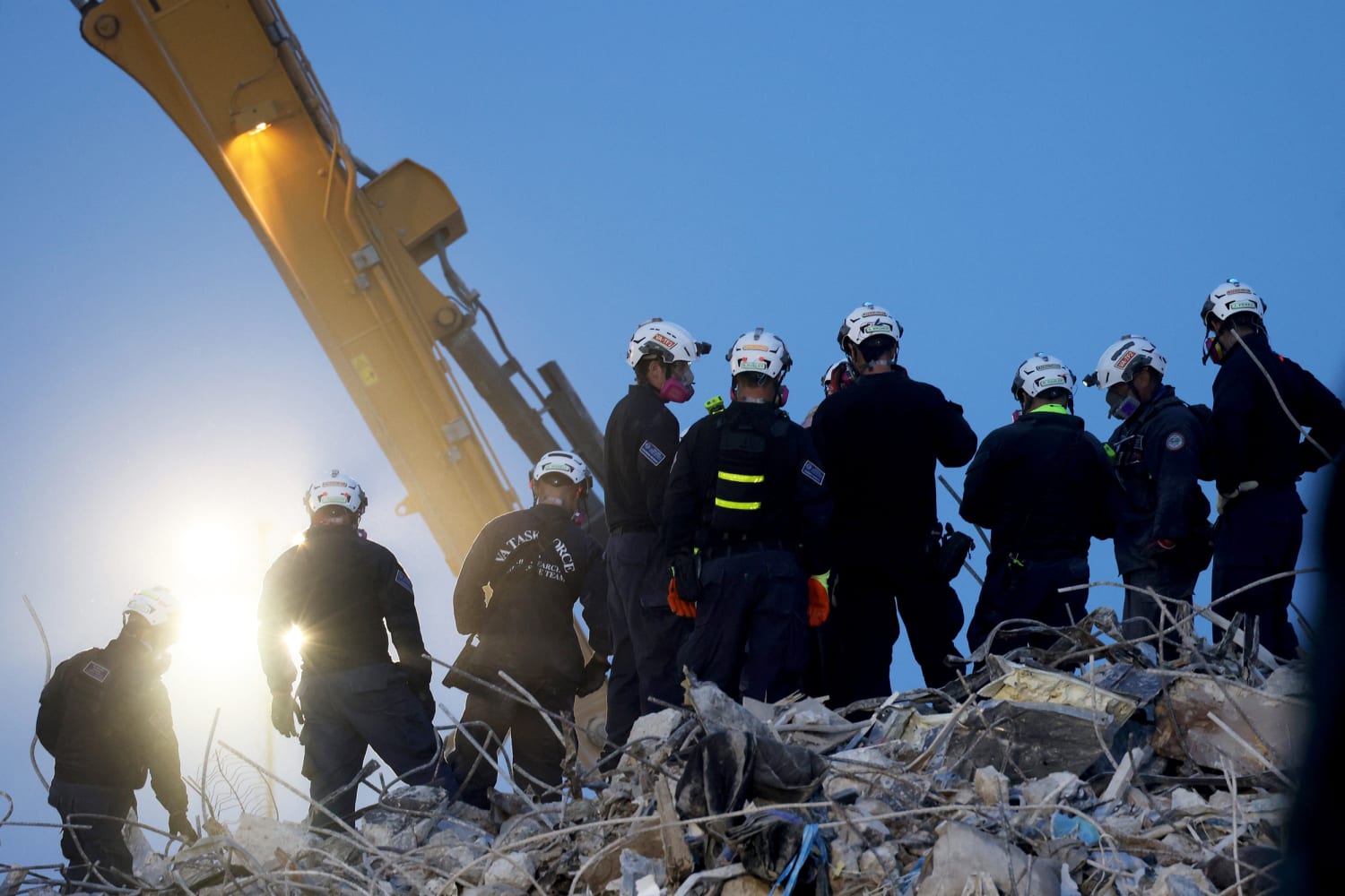 Hardhats of the Rescue and Recovery Effort