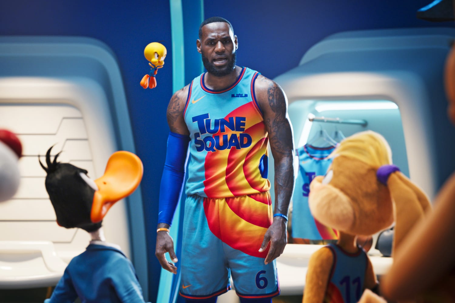 LeBron James in Space Jam: A New Legacy.