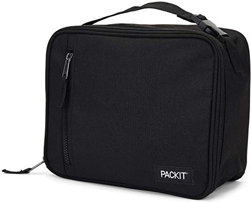 black lunch tote