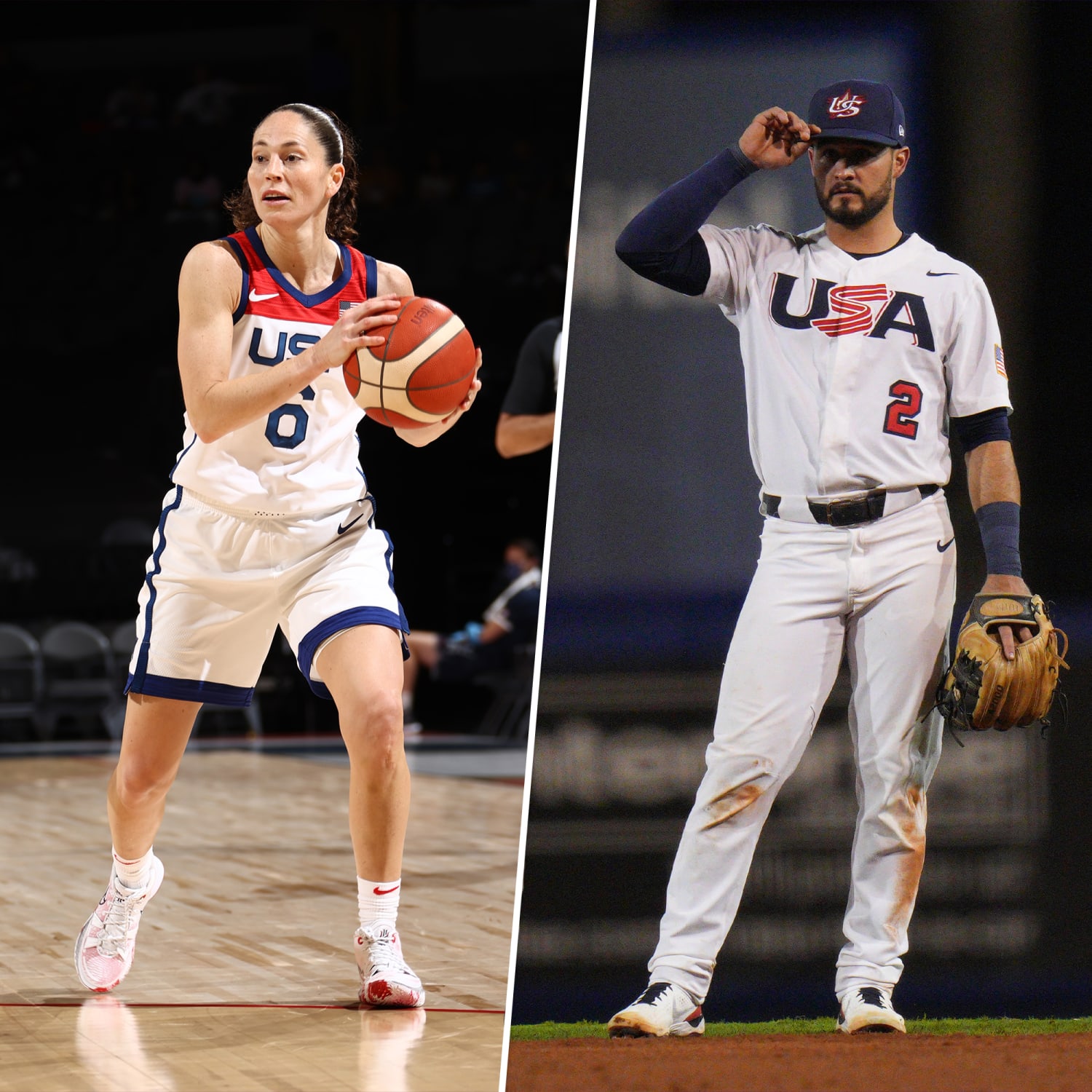 Sue Bird and Eddy Alvarez Lead Team USA into the Opening Ceremony