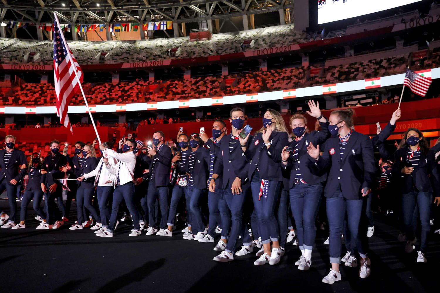 Photos: Spectacle endures at Tokyo Olympics opening ceremony