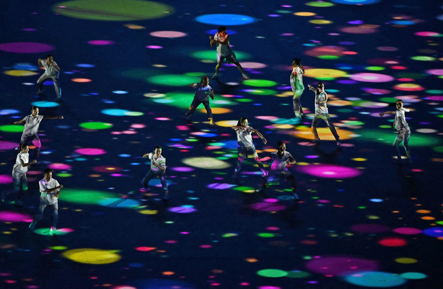 Photos: Spectacle endures at Tokyo Olympics opening ceremony