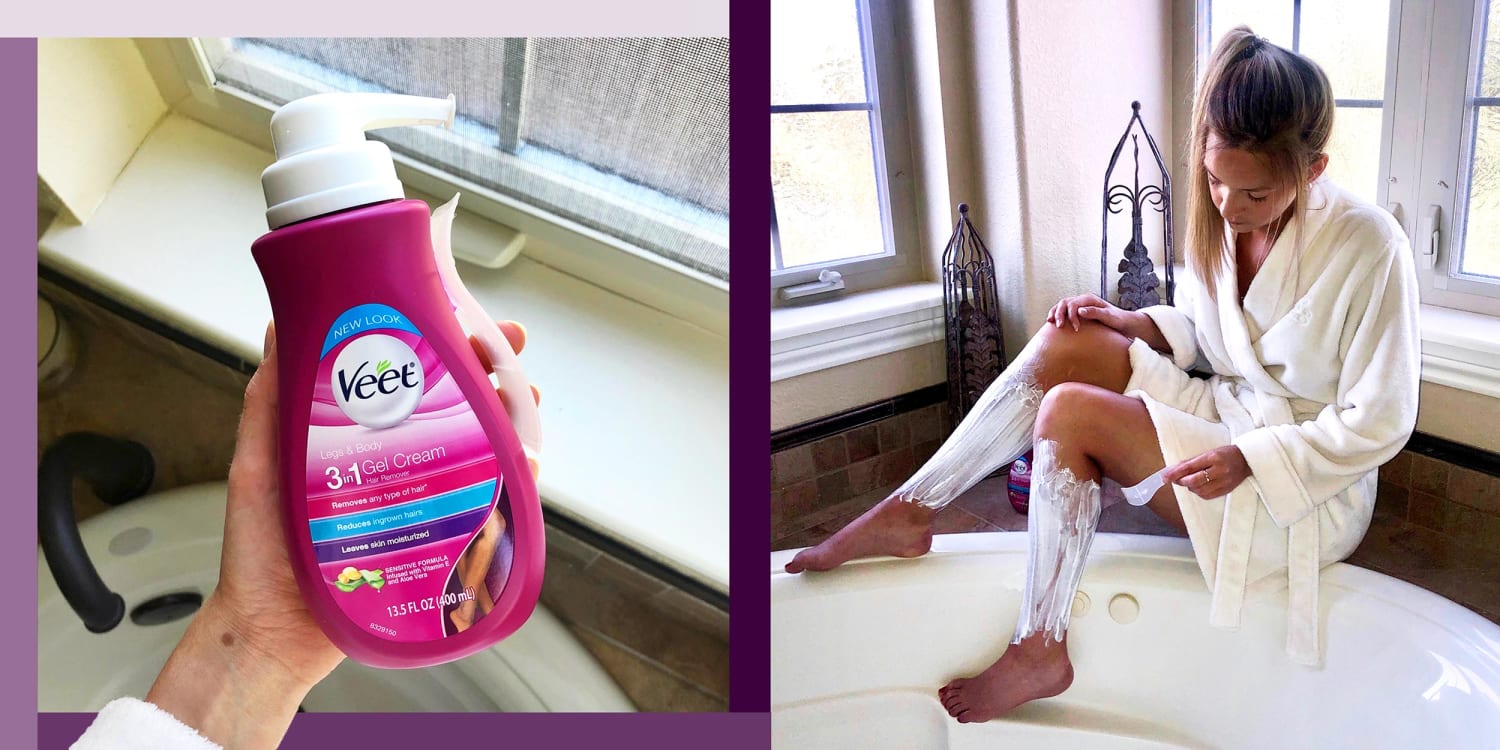 I tried the Veet Hair Removal Gel Cream for at-home hair removal
