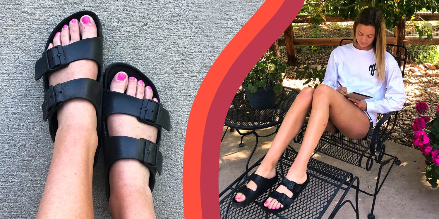 tunge liner hjemmelevering Why Birkenstock Arizona EVA sandals are great for the summer