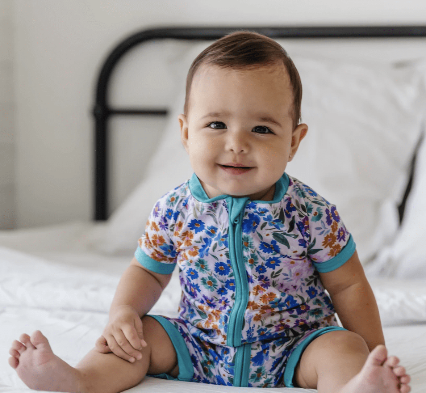 Toddler Baby Boys Bodysuit Short-Sleeve Onesie Use Your Head Print Outfit Summer Pajamas