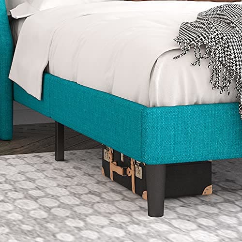 16 Best Bed Frames Starting At 99 This, Teal Twin Bed Frame With Storage Underneath