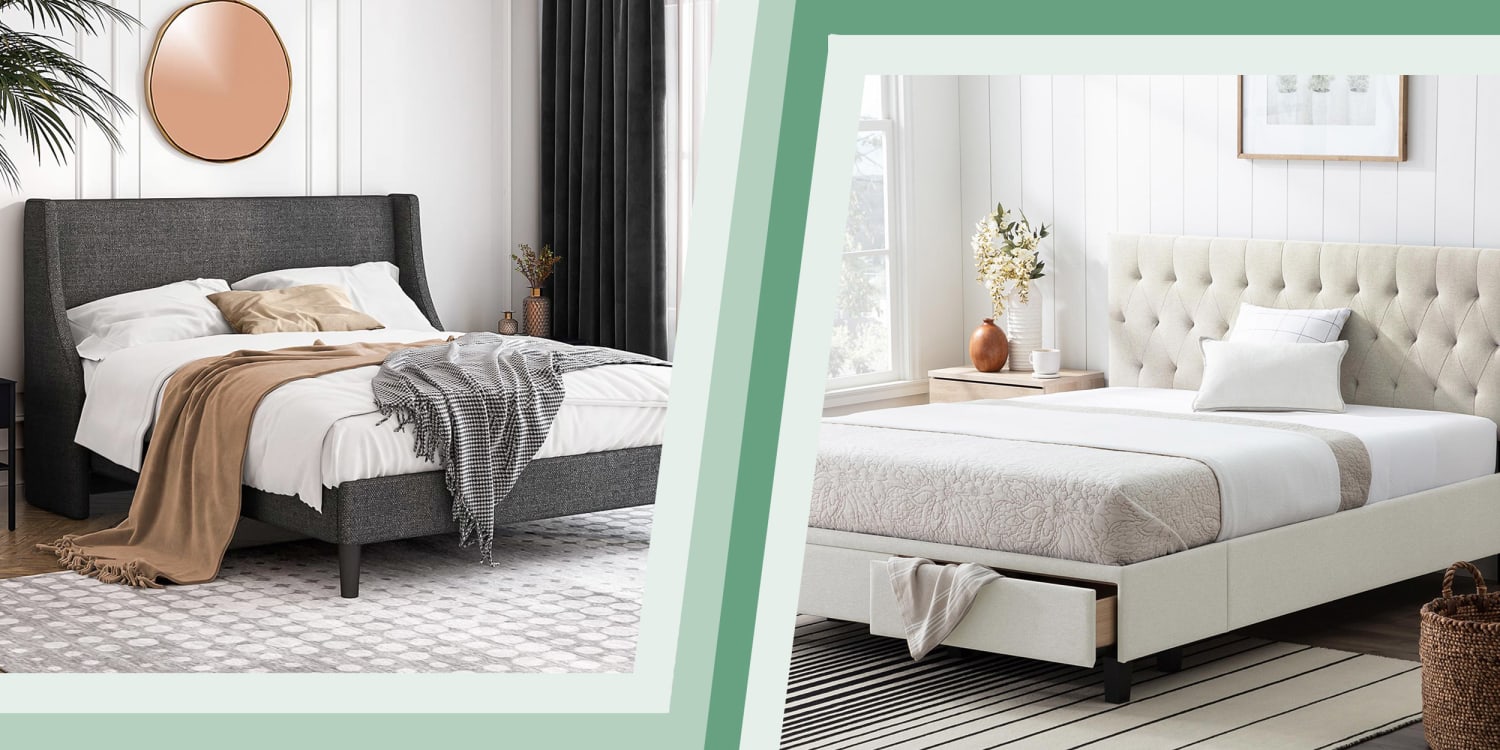 16 Best Bed Frames Starting At 99 This, Queen Size Headboard And Frame