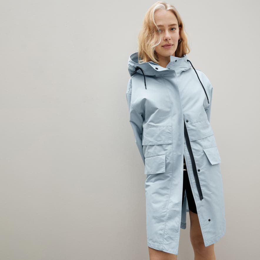 long raincoat womens