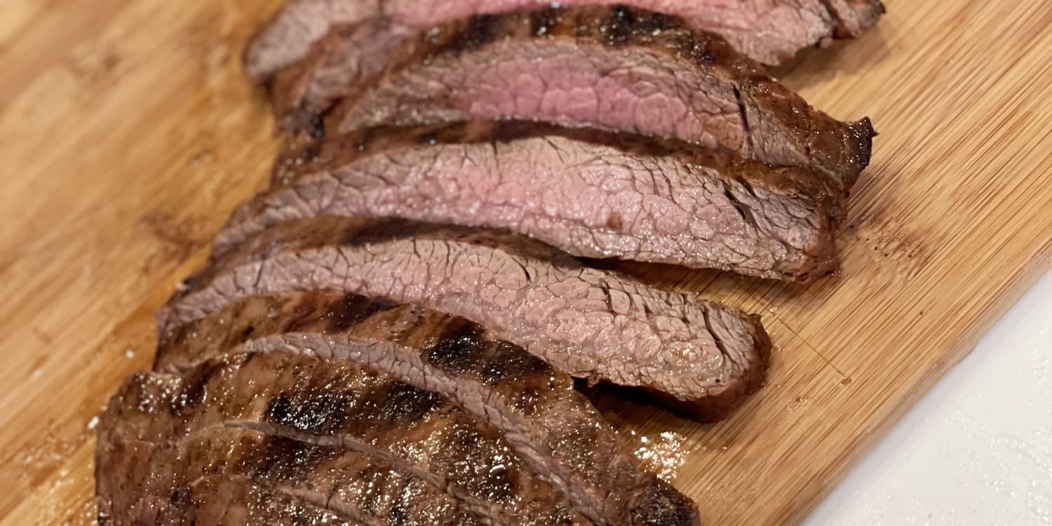 Perfectly Grilled Flank Steak Marinated in Dale's, Italian and topped with  Montreal Steak Seasoning. : r/BBQ