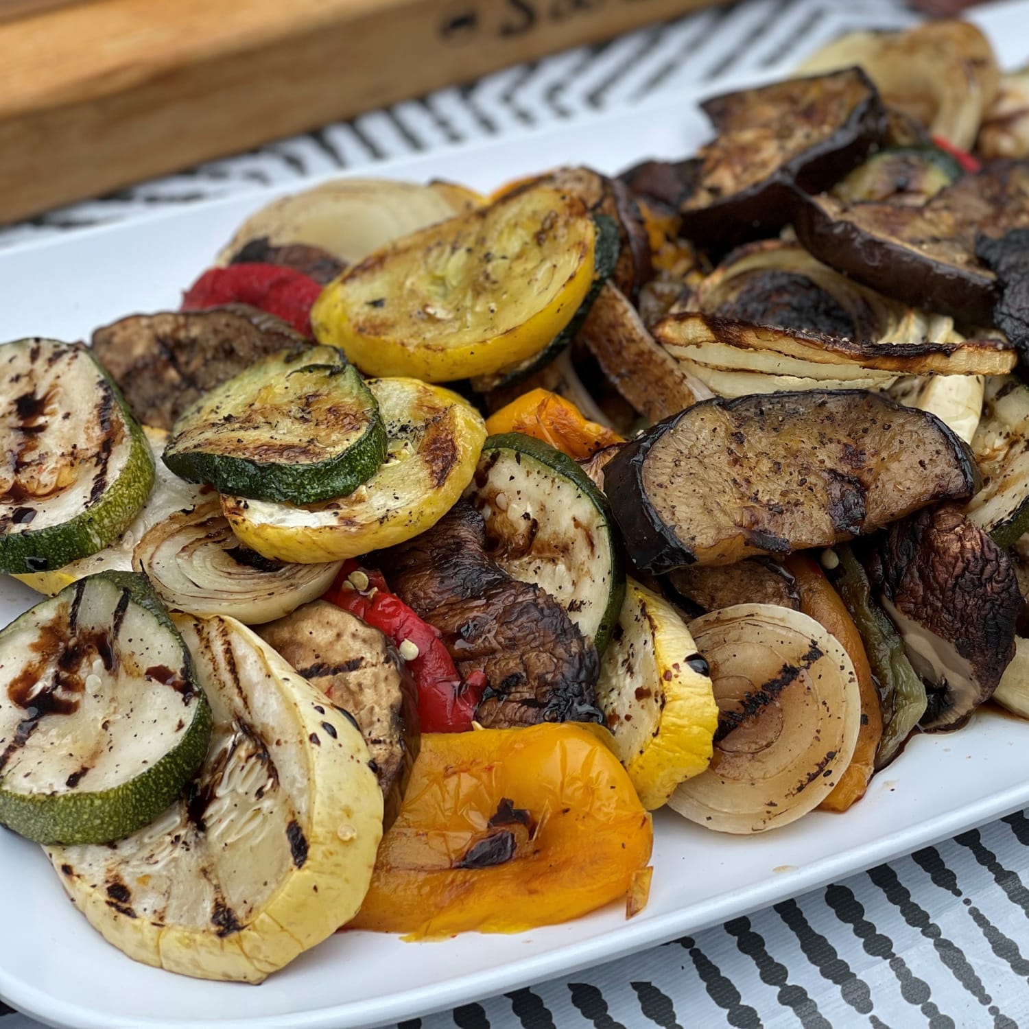 Marinated Grilled Veggies