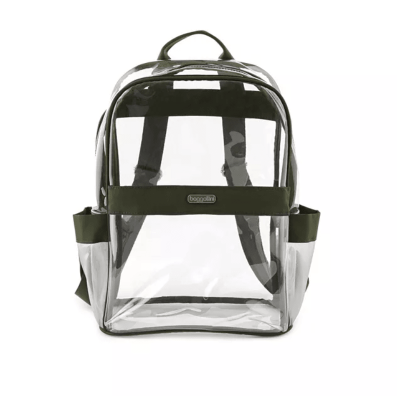 small clear backpack 12x6x12