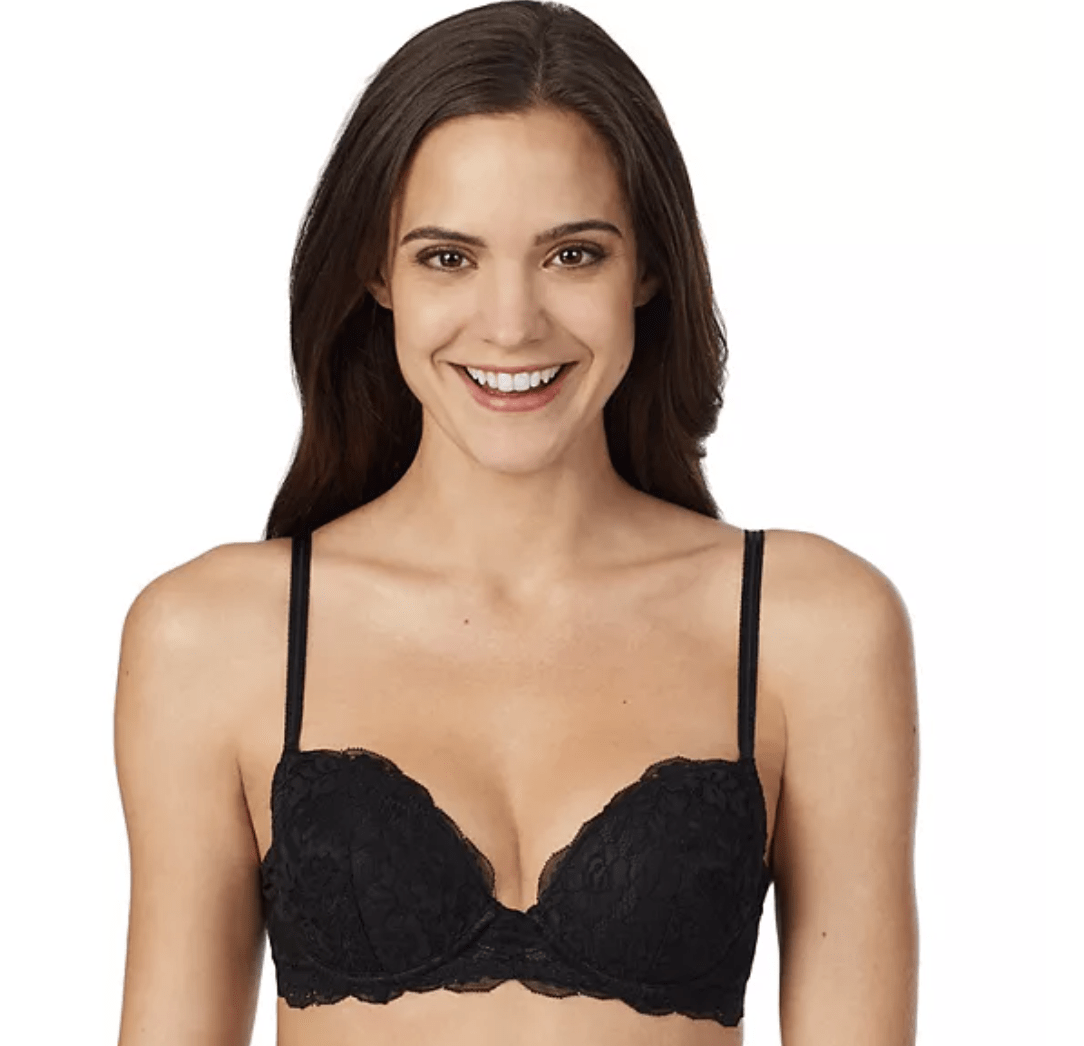 A-DD Ex Store Black PLUNGE  BRA padded  underwired limited collection 32-42