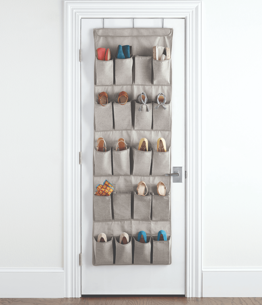 New 20 Pockets Over Door Hanging Bag Box Shoe Rack Hanger Storage Tidy Organizer 