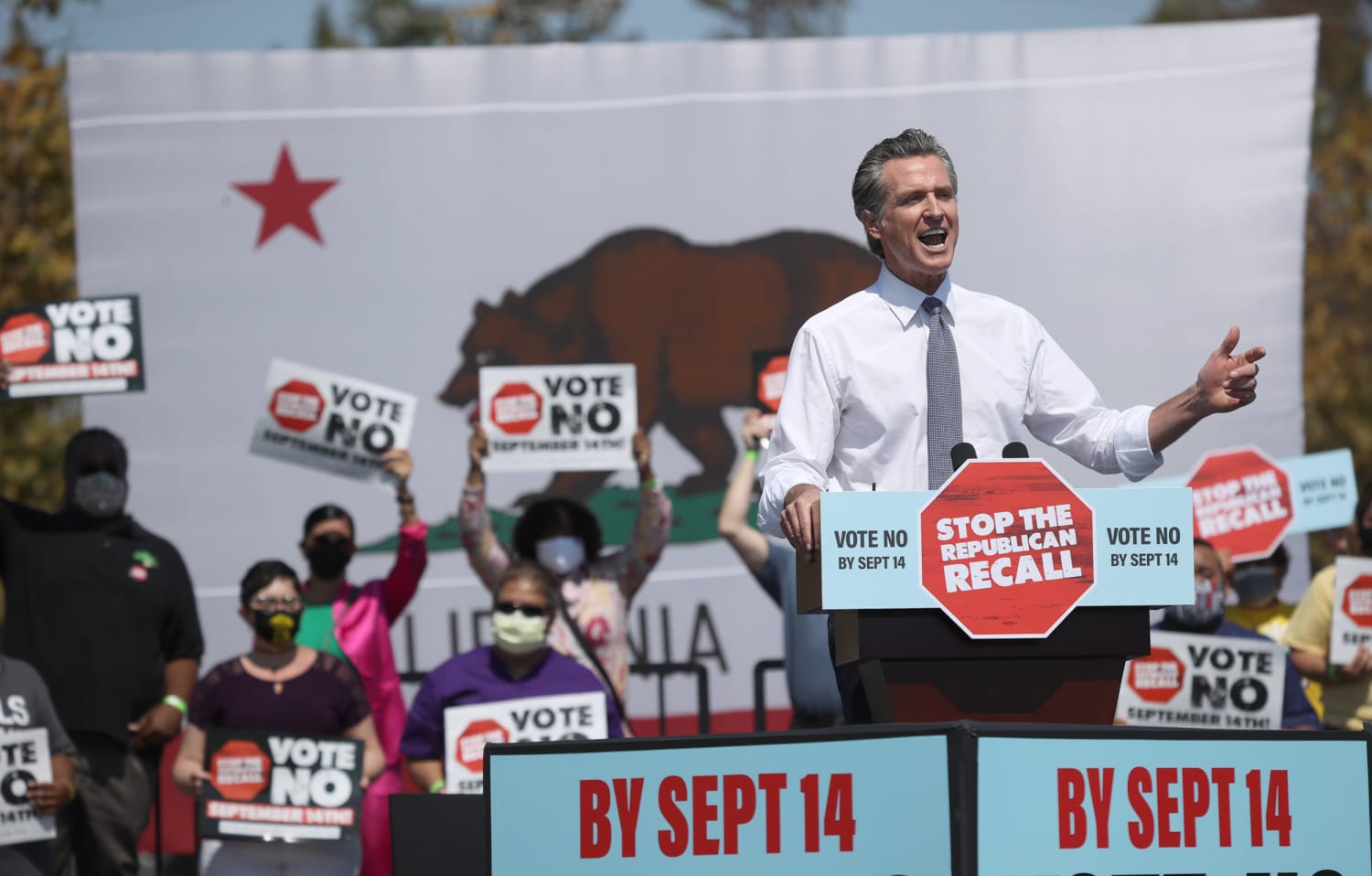 Biden to campaign for California Gov. Gavin Newsom on eve of recall vote