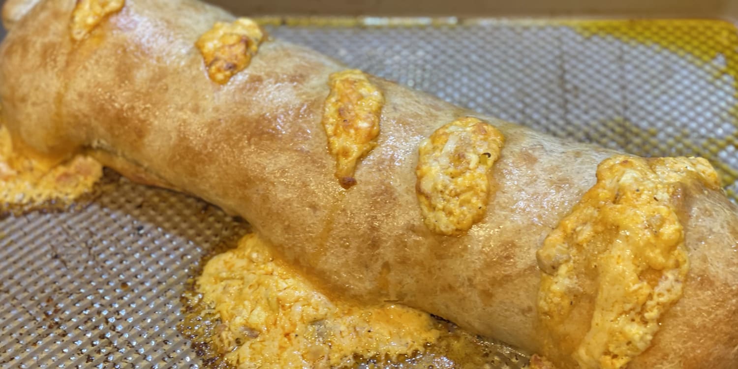 Buffalo Chicken and Cheese Bread-image