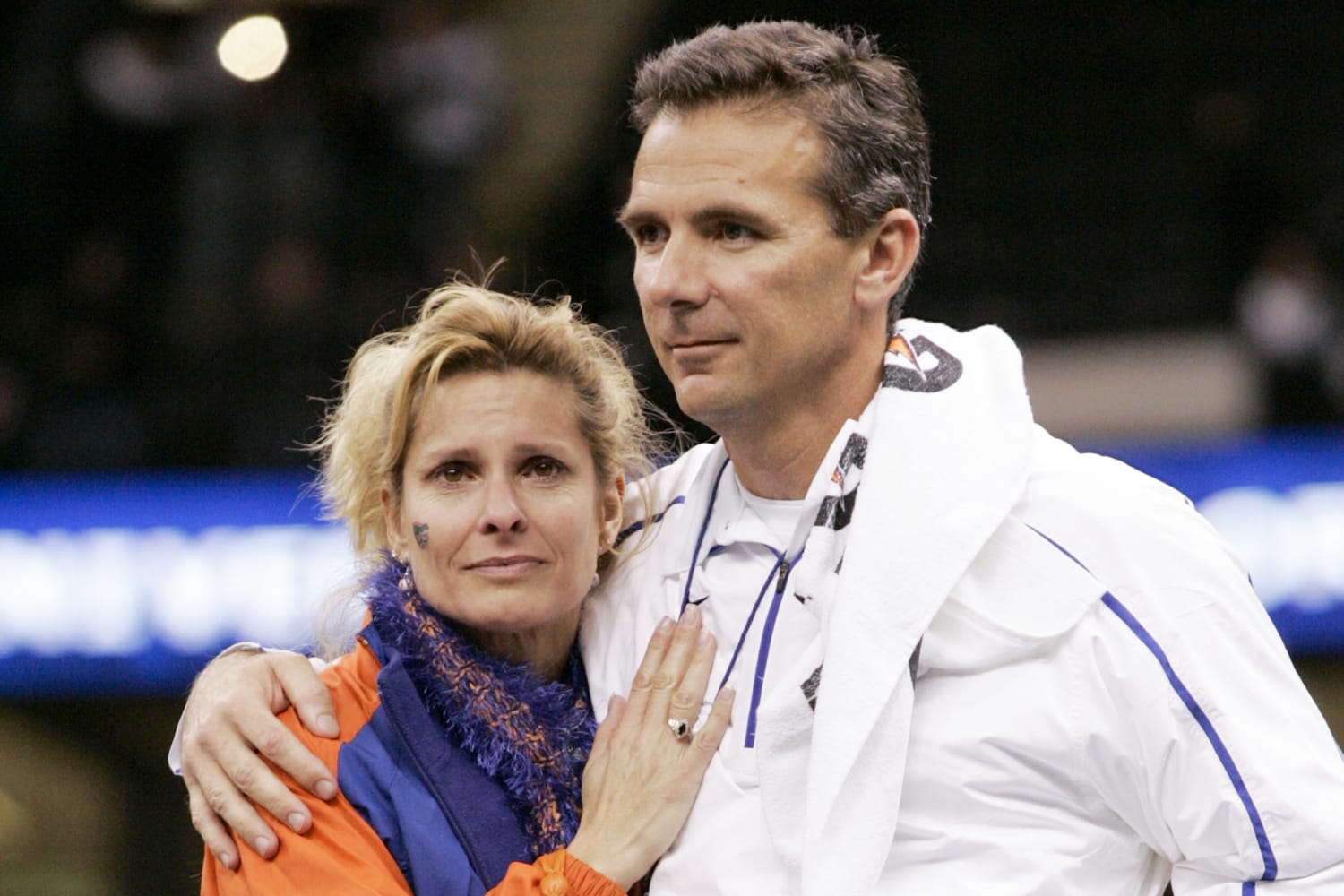 We are all sinners Urban Meyers wife addresses video of NFL coach at Ohio photo