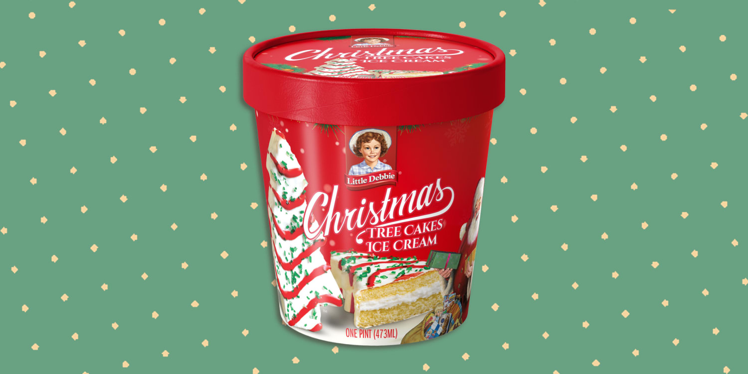 Little Debbie Christmas Tree Cakes are now an ice cream flavor
