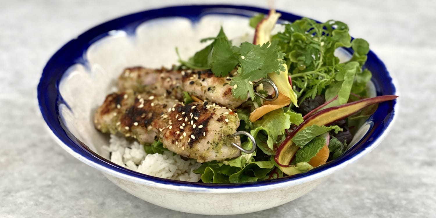 Curtis Stone  Grilled Chicken with Middle Eastern Spice Rub and