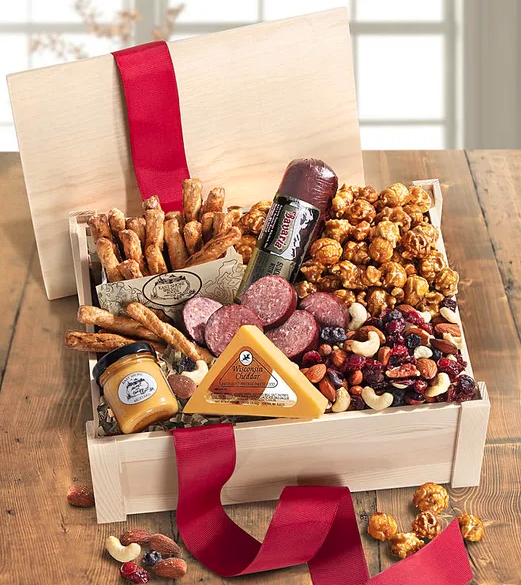 edible christmas gift baskets