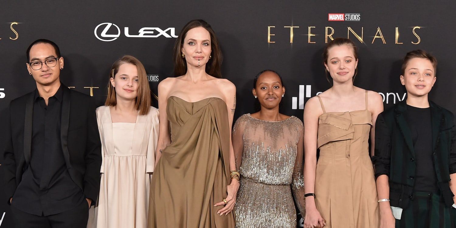 lysere Dwelling gået i stykker Angelina Jolie reveals that her kids are rebellious