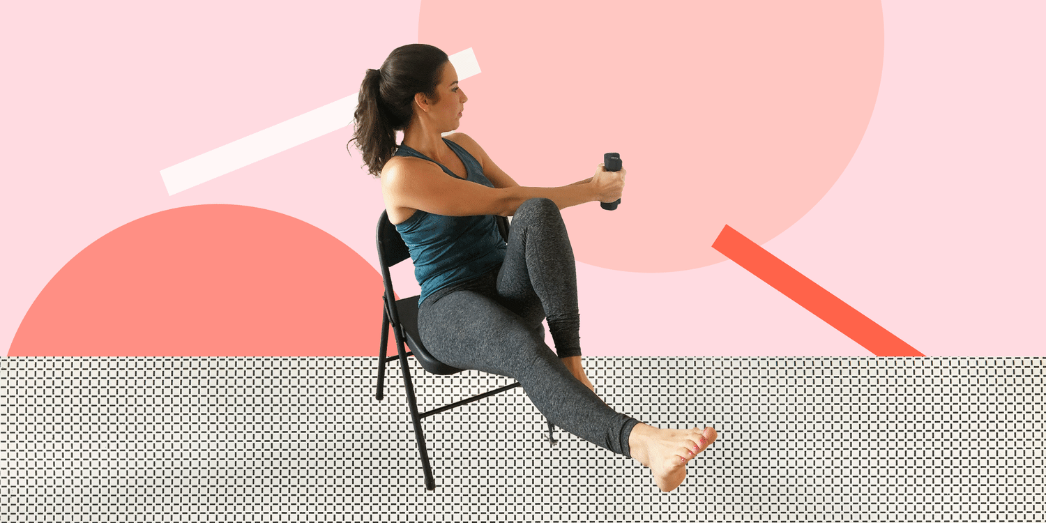 6 seated exercises to work your arms and core instantly - TODAY