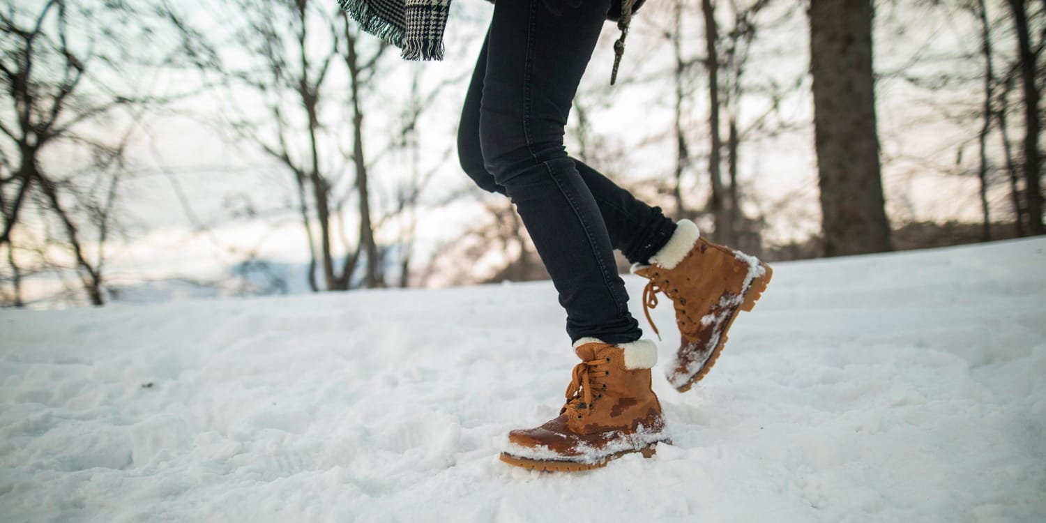 Women's snow boots deals with good traction