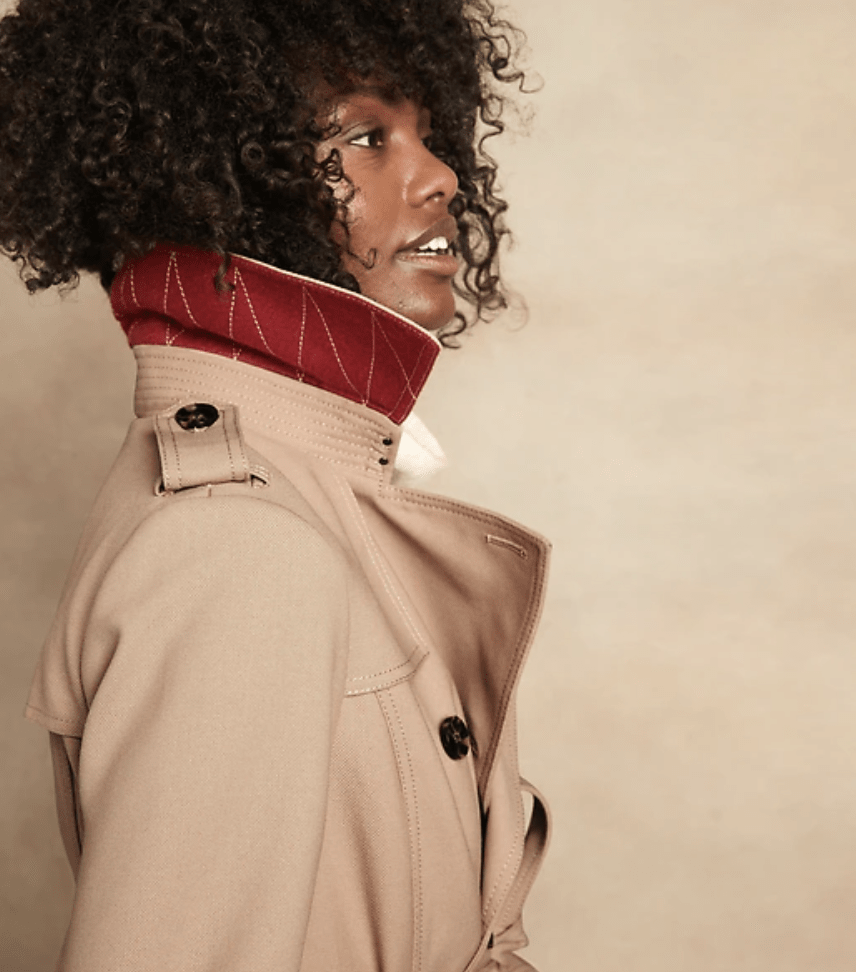 timeless trench coat