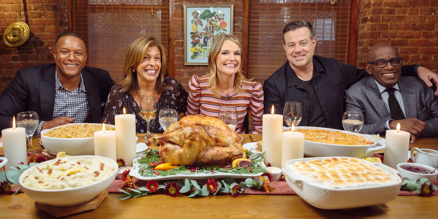 TODAY anchors share their favorite family Thanksgiving recipes
