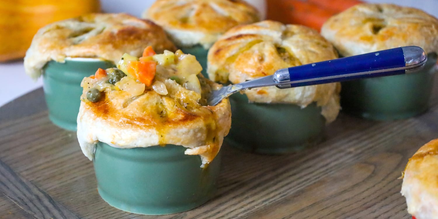 Make-Ahead Veggie Potpies Recipe-image