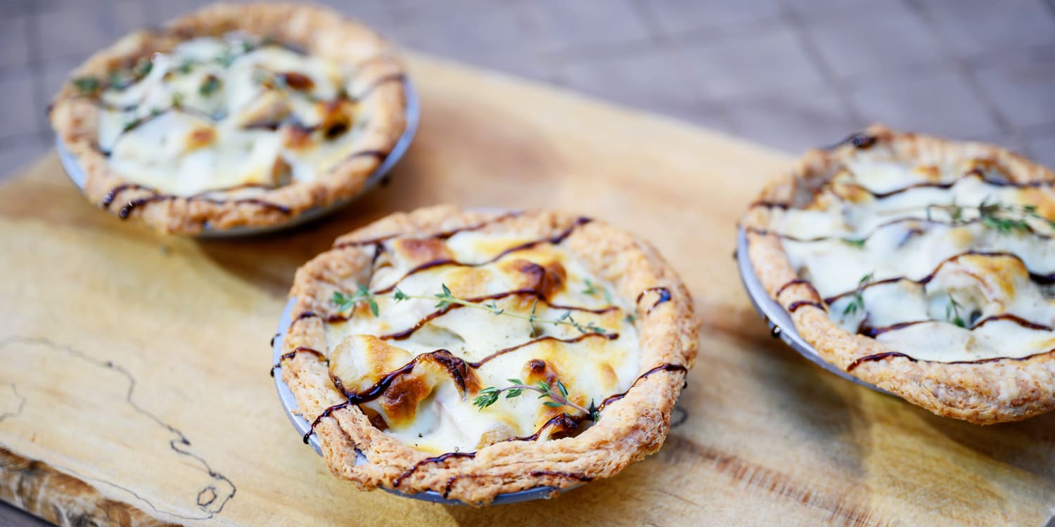 Roasted Cipollini Onion Torta Recipe-image
