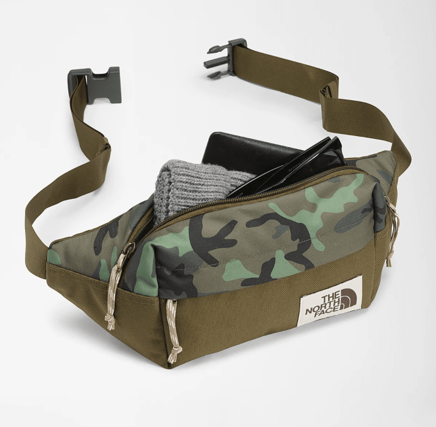 vans camo fanny pack