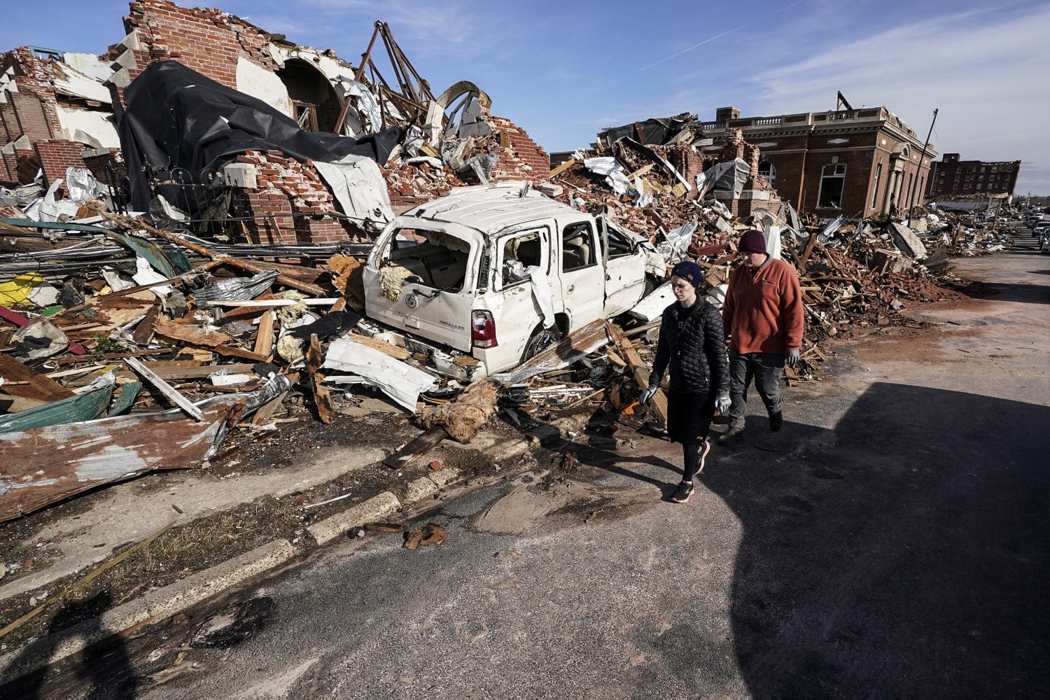 Biden directs immediate surge of federal resources to states hit by deadly tornadoes
