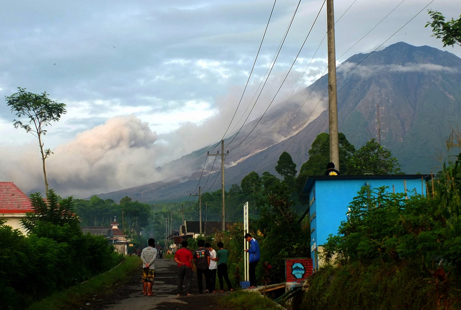 Indonesia’s Mount Semeru volcano erupts, spews high ash column into the sky