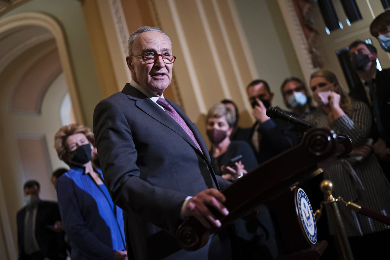 Senate Democrats to meet Tuesday on Build Back Better, filibuster rule change